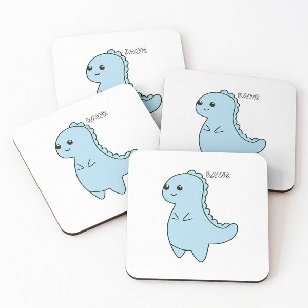 Item preview, Cute Blue Dinosaur designed and sold by clomaddesign.