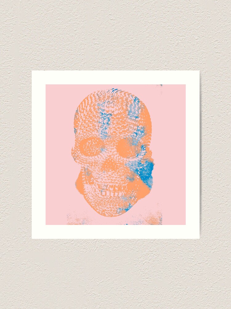 Alternate view of Skull V Art Print