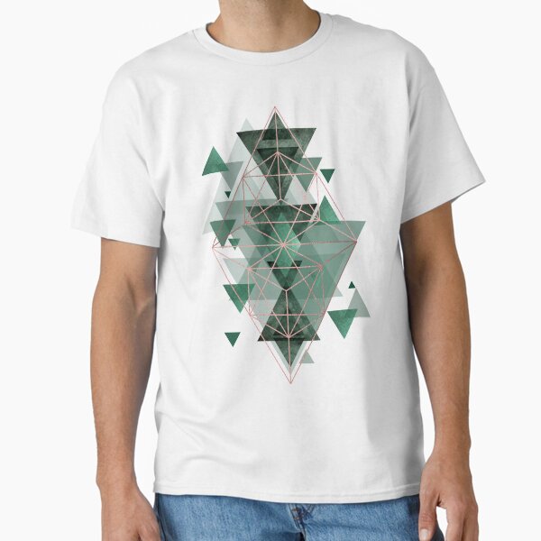 Item preview, Emerald Green Geometric designed and sold by UrbanEpiphany.