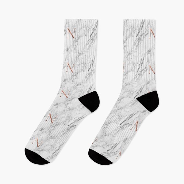Item preview, Monogram rose marble N designed and sold by marbleco.