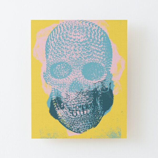 Skull IV Wood Mounted Print