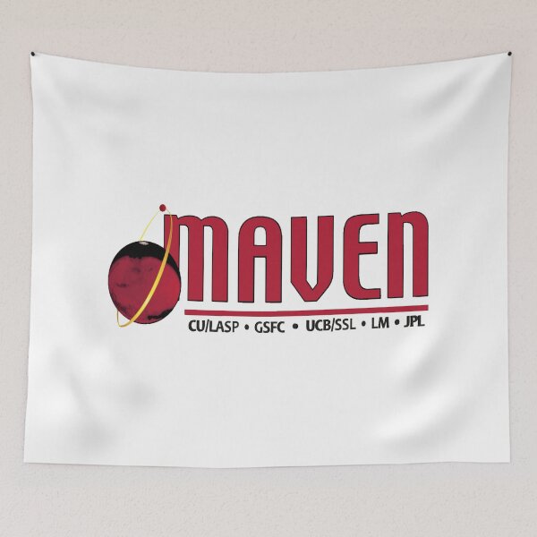 Item preview, Mars Atmosphere and Volatile EvolutioN Mission (MAVEN) Logo designed and sold by Nikki SpaceStuffPlus.