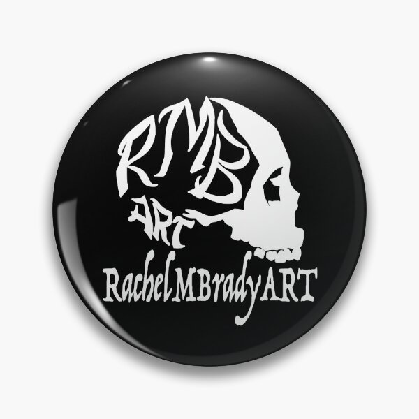 Item preview, RMBART White Logo for the RachelMBradyART Shop designed and sold by rachelmbradyart.