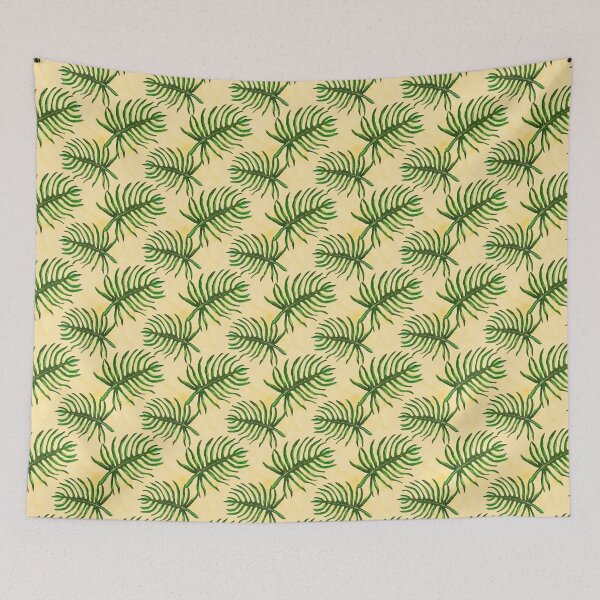Item preview, Tropical Beach Summer Nautical Vacation | Palm Tree Leaves Green | Blue Stripes | Pretty Face Masks Dust Masks  designed and sold by rdorsey8.