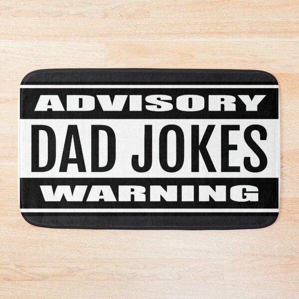 Item preview, Content advisory warning label: Dad Jokes! designed and sold by PrintPit.