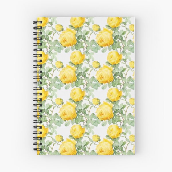 Item preview, yellow vintage roses print (large) designed and sold by LittleBettyMakes.