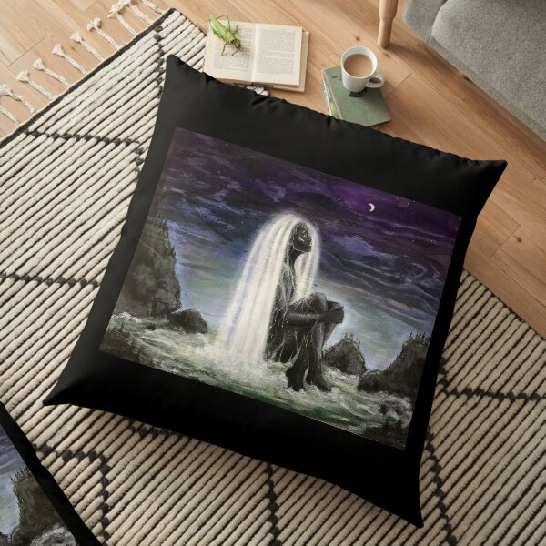 protector of the waters Floor Pillow