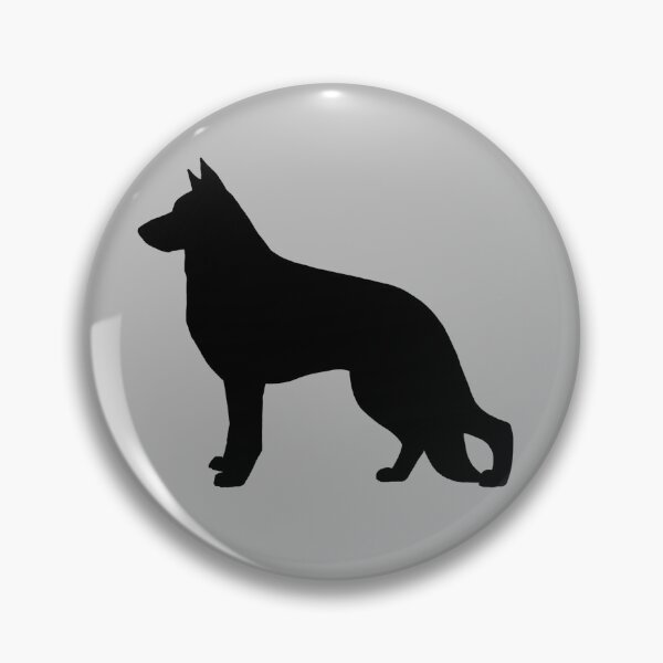 Item preview, German Shepherd Dog Silhouette(s) designed and sold by Jenn Inashvili.