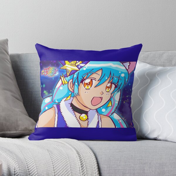 Anime Girls Pillows Cushions Redbubble - all yellow precures in royale high roblox game fandom