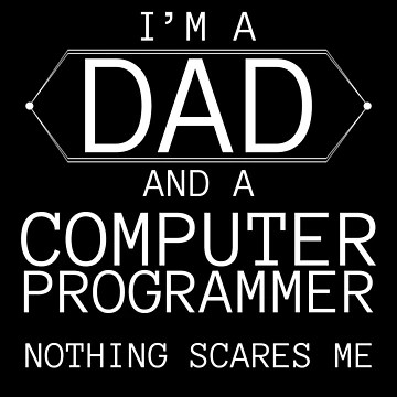 Artwork thumbnail, Computer Programmer Dad Gift, Software Developer Coder Idea by ismagarri