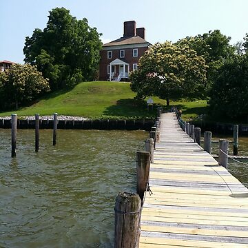 Artwork thumbnail, William Brown House at Historic London Town in Edgewater, Maryland by MamaCre8s