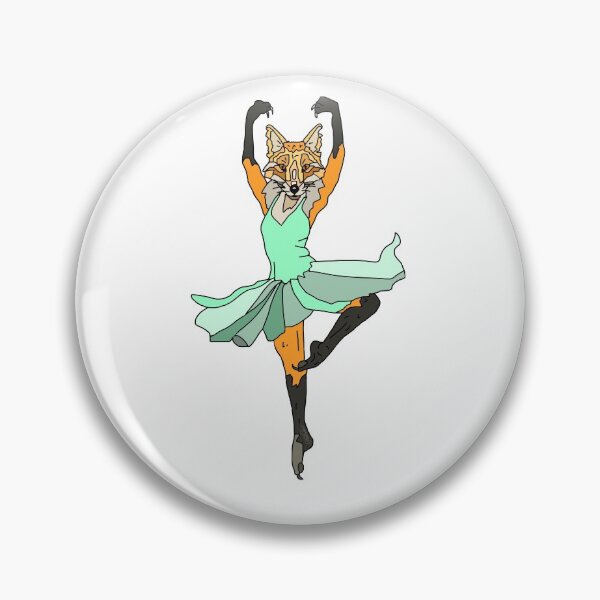 Item preview, Fox Ballerina Tutu designed and sold by NOTSNIW ART.