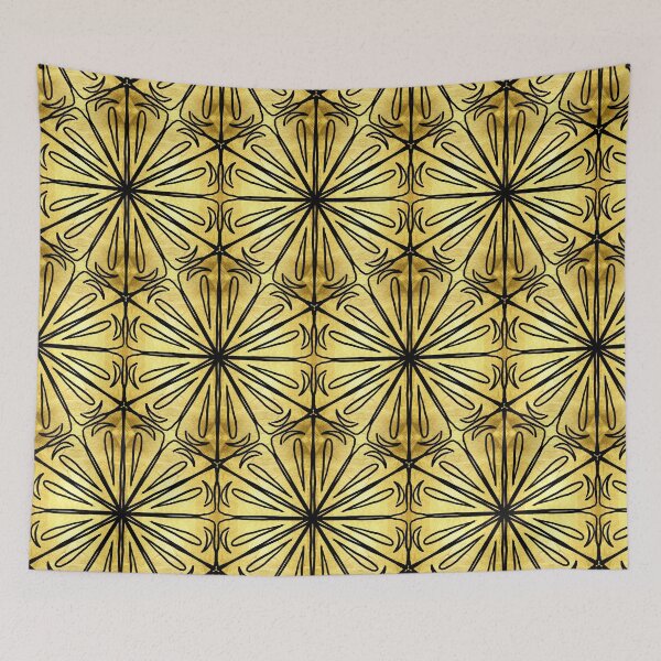 Item preview, Lámina de oro con patrón de tinta designed and sold by Zilpa’s Prints.