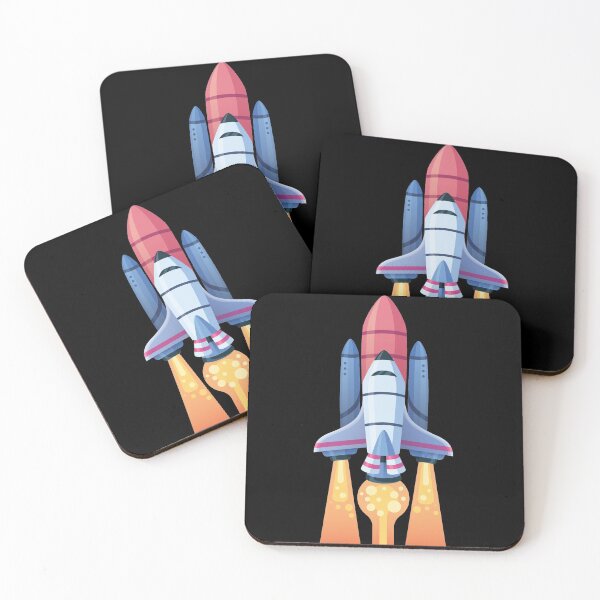 Item preview, Space rocket blasting off designed and sold by Shopwick.