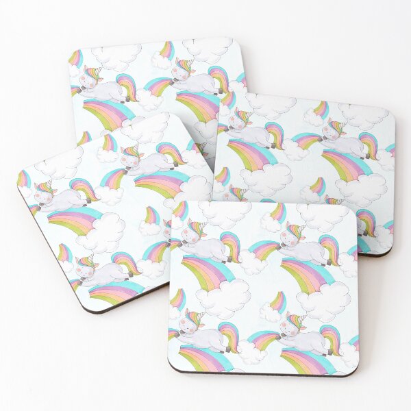 Item preview, Cute Unicorn Rainbow Pastel | Adorable Unicorns | Pretty Face Masks Dust Masks  designed and sold by rdorsey8.