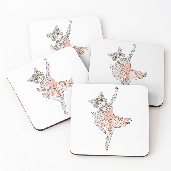 Item preview, Cat Ballerina Tutu designed and sold by NOTSNIW ART.