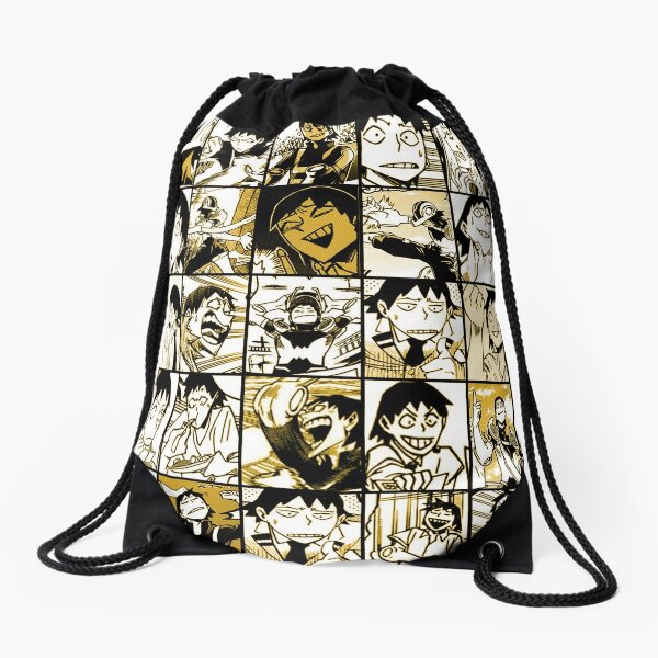 Aizawa Scorpion Tattoo Gold Drawstring Bags Sport Gym Backpacks Storage Goodie Cinch Bags 