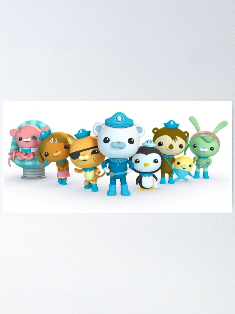 "Cbeebies Octonauts Design" Poster For Sale By TomSearle02 | Redbubble