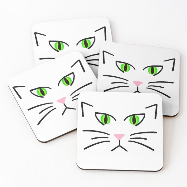 Item preview, Cat face designed and sold by CelticWolfArt.