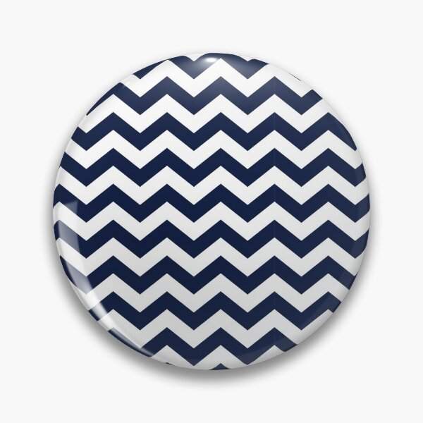 Item preview, Thick Navy Blue and White Chevron Pattern designed and sold by SqueakyRicardo.