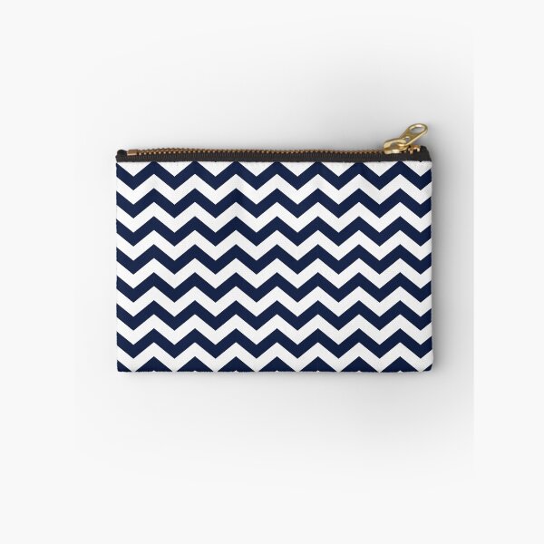 Item preview, Thick Navy Blue and White Chevron Pattern designed and sold by SqueakyRicardo.