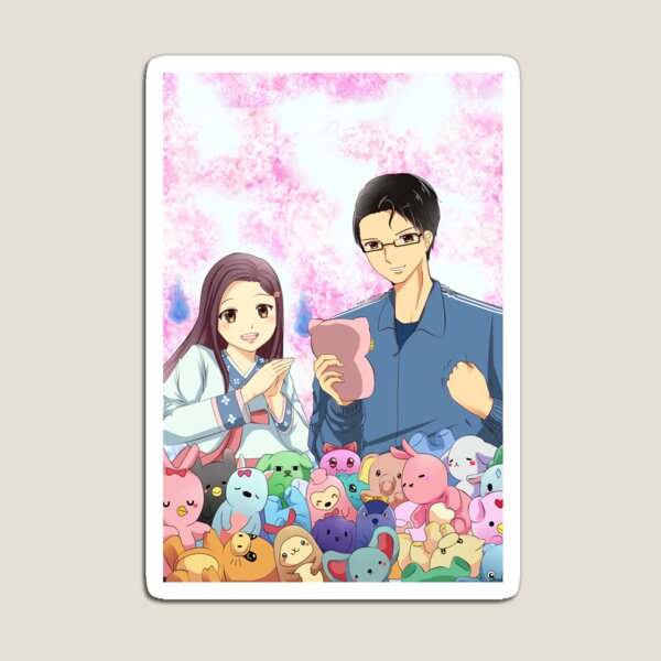 Item preview, Life Lessons from a UFO Catcher: Kenny and Somi (Violet BG) designed and sold by ufocatcherken.