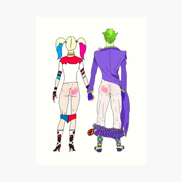 LOVE is no BUTT Joke Art Print
