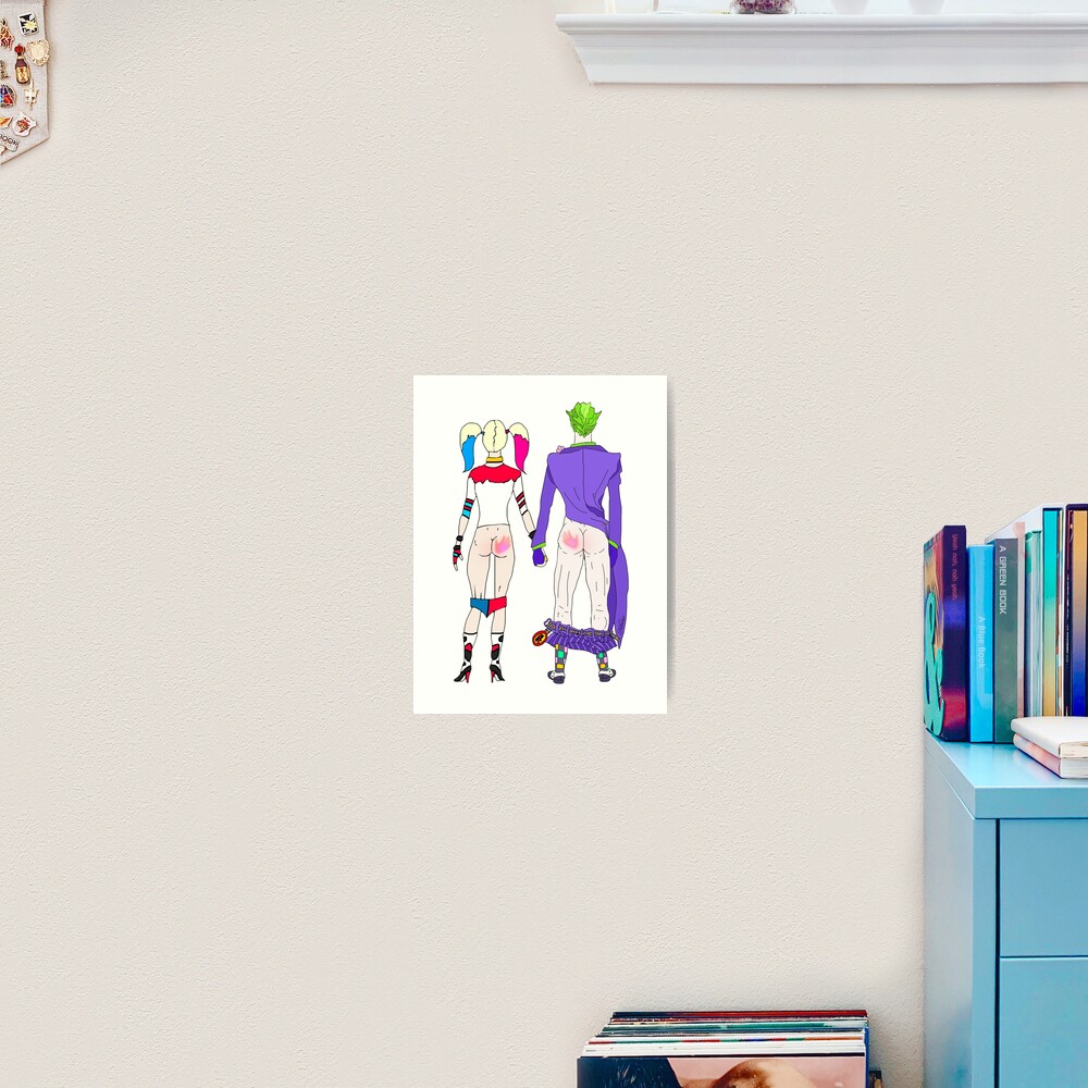 LOVE is no BUTT Joke Art Print