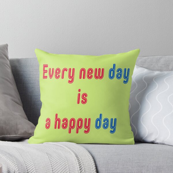Item preview, three row writing bright optimistic common saying designed and sold by a1963f.