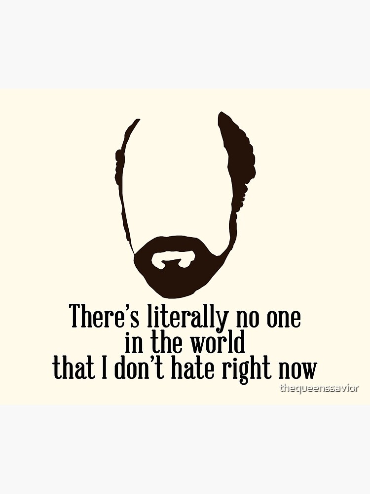 Toby Ziegler quote II | There's literally no one in the world that I don't hate right now by thequeenssavior