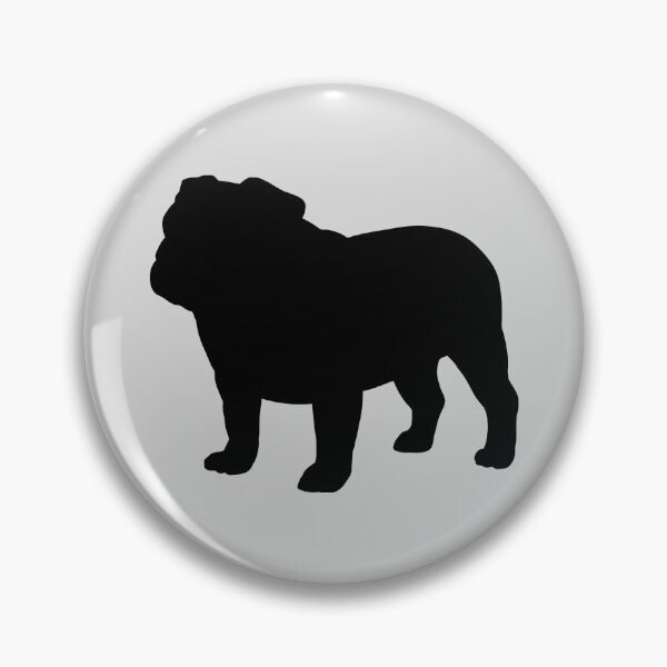 Item preview, Bulldog Silhouette(s) designed and sold by Jenn Inashvili.