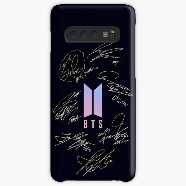 BTS - Logo with new signatures 2020 (colorful) Samsung Galaxy Snap Case