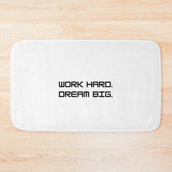 Item preview, WORK HARD. DREAM BIG. designed and sold by Asherseven.