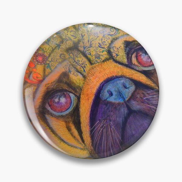 Item preview, pug designed and sold by artistsuetaylor.