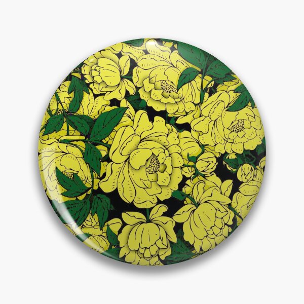 Item preview, Yellow Peonies designed and sold by HeadRubble.