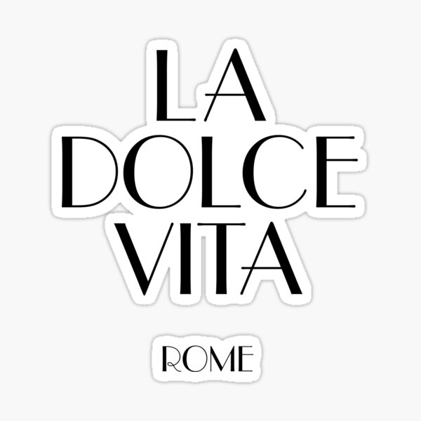 Luxury Italian Fashion Sticker for Sale by brabhejogs
