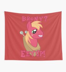 Brony? Eeyup! Big Macintosh Wall Tapestry