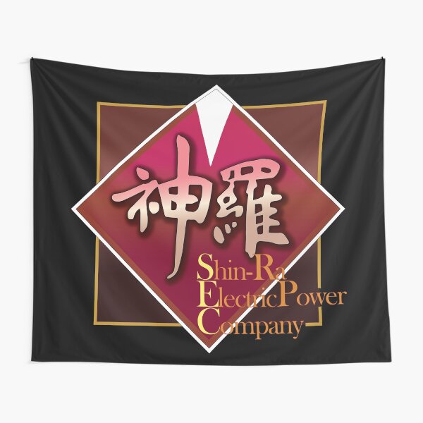 Shin-Ra Logo Tapestry