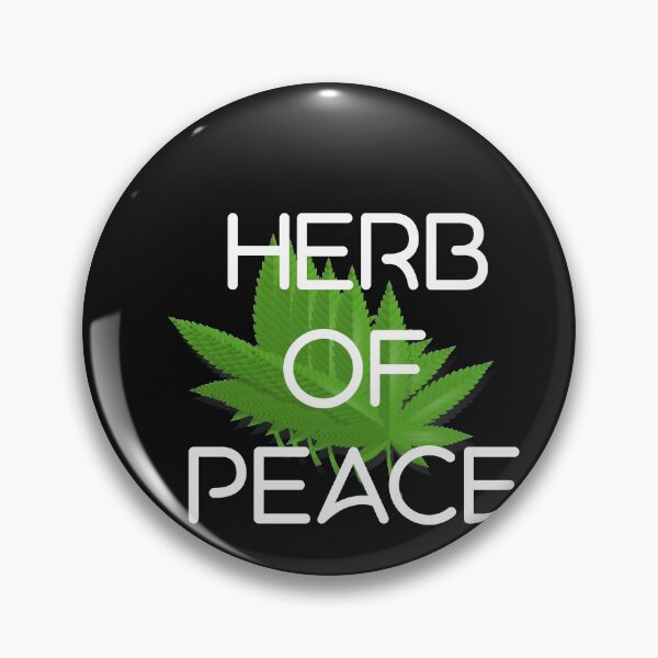 Item preview, herb of peace marijuana Sticker and face mask designed and sold by Mariokao.