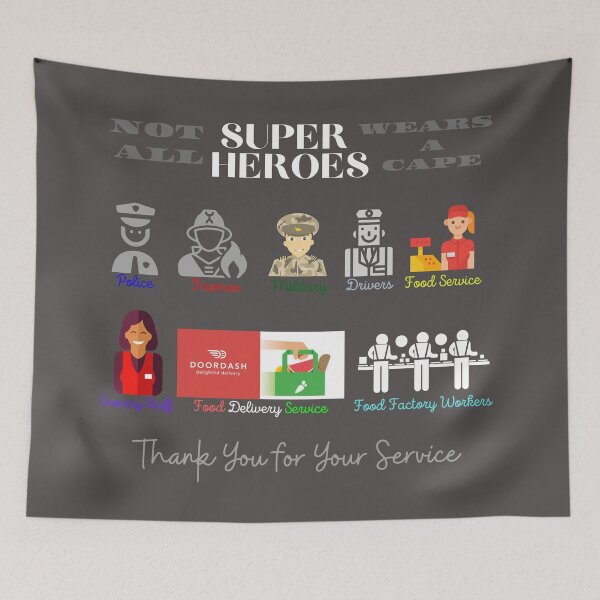 Item preview, Let's Show Our Appreciation to our Local Heroes designed and sold by rodelyn.
