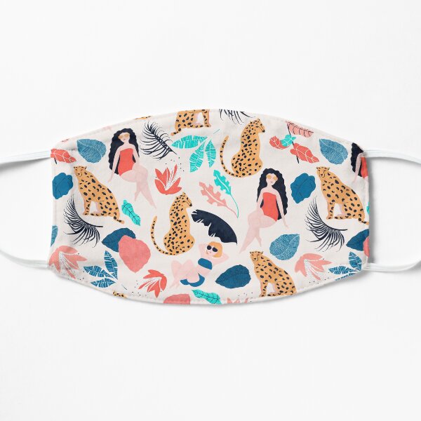 Tropical girls and Cheetah Mask