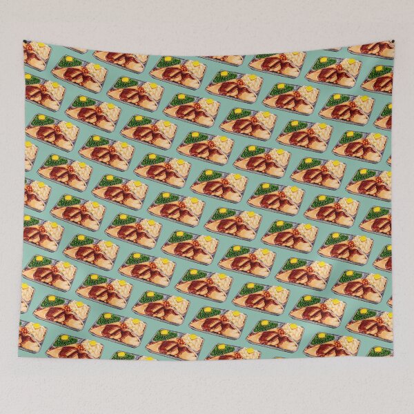 Item preview, TV Dinner Pattern designed and sold by Kelly  Gilleran.