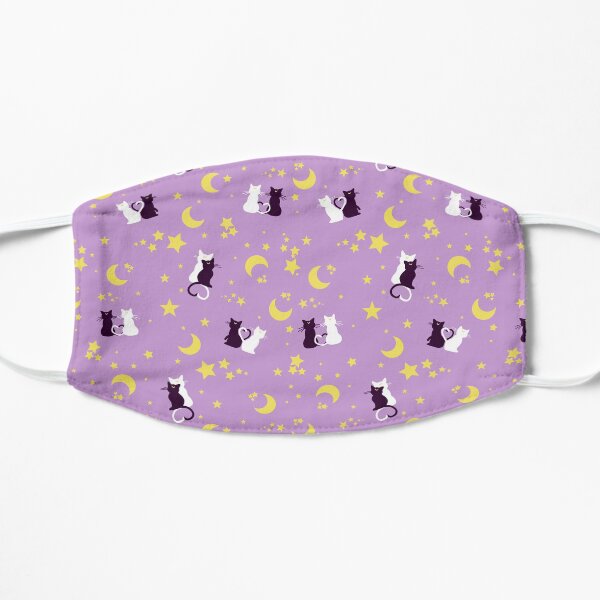LAVANDA DE KITTIES DE LUNA Mascarilla plana