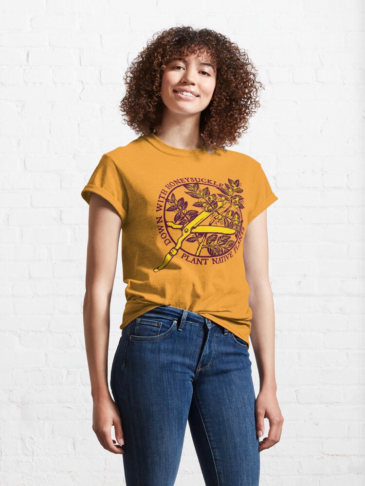 Alternate view of Down With Honeysuckle Classic T-Shirt