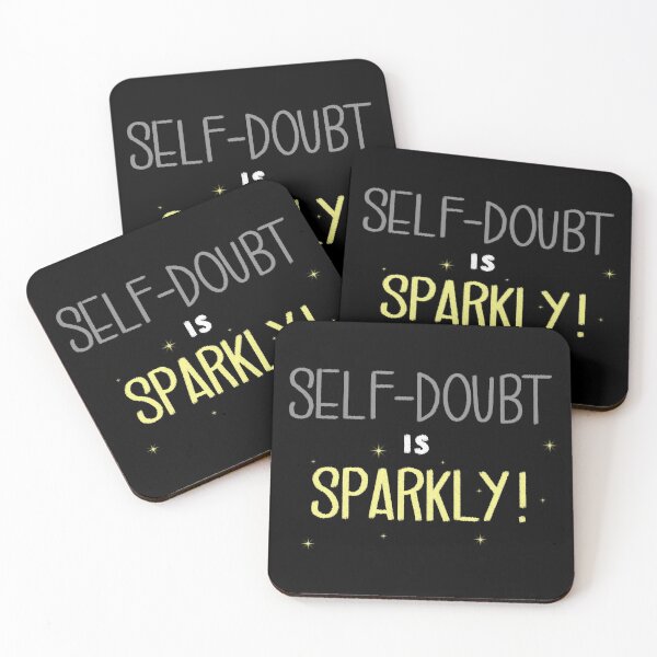 Item preview, Self Doubt is Sparkly! designed and sold by Fanta-Sized.