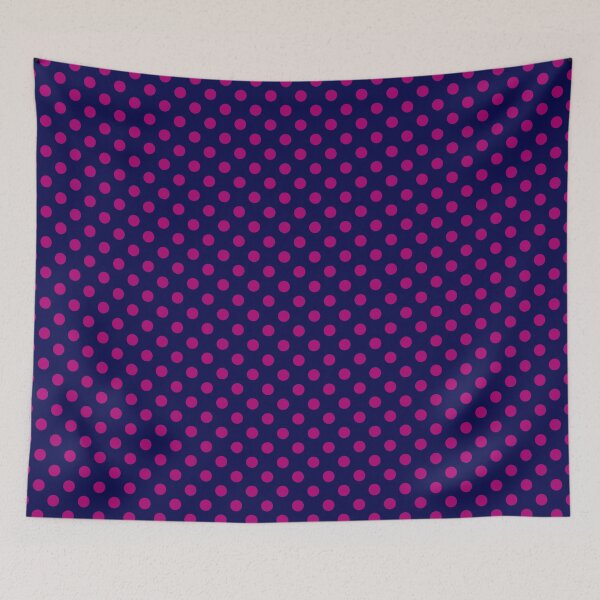 Item preview, Polka dots, blue and red designed and sold by fuzzyfox.