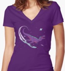 A Wise Tyrant... Women's Fitted V-Neck T-Shirt