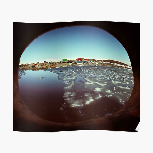 Mawson base, Antarctica Poster