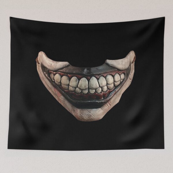 Item preview, clown mask twisty horror designed and sold by cat poe.
