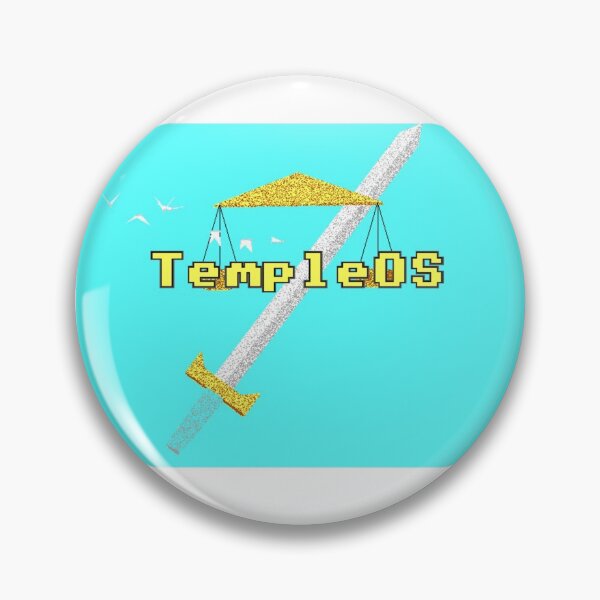 Item preview, Temple OS  designed and sold by ian cronizer.